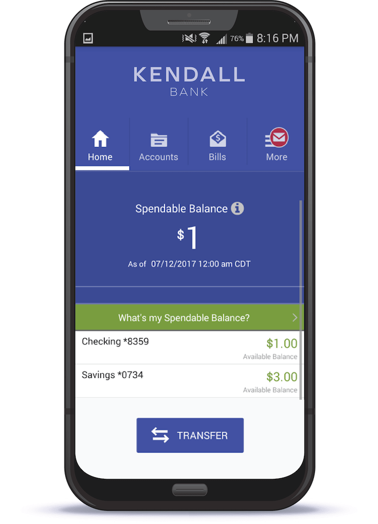 Mobile Banking Kendall Bank